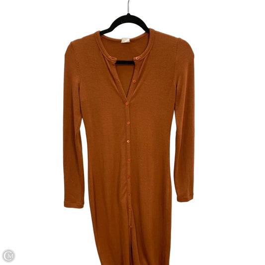 Dress Casual Maxi By Wilfred In Orange, Size: Xs
