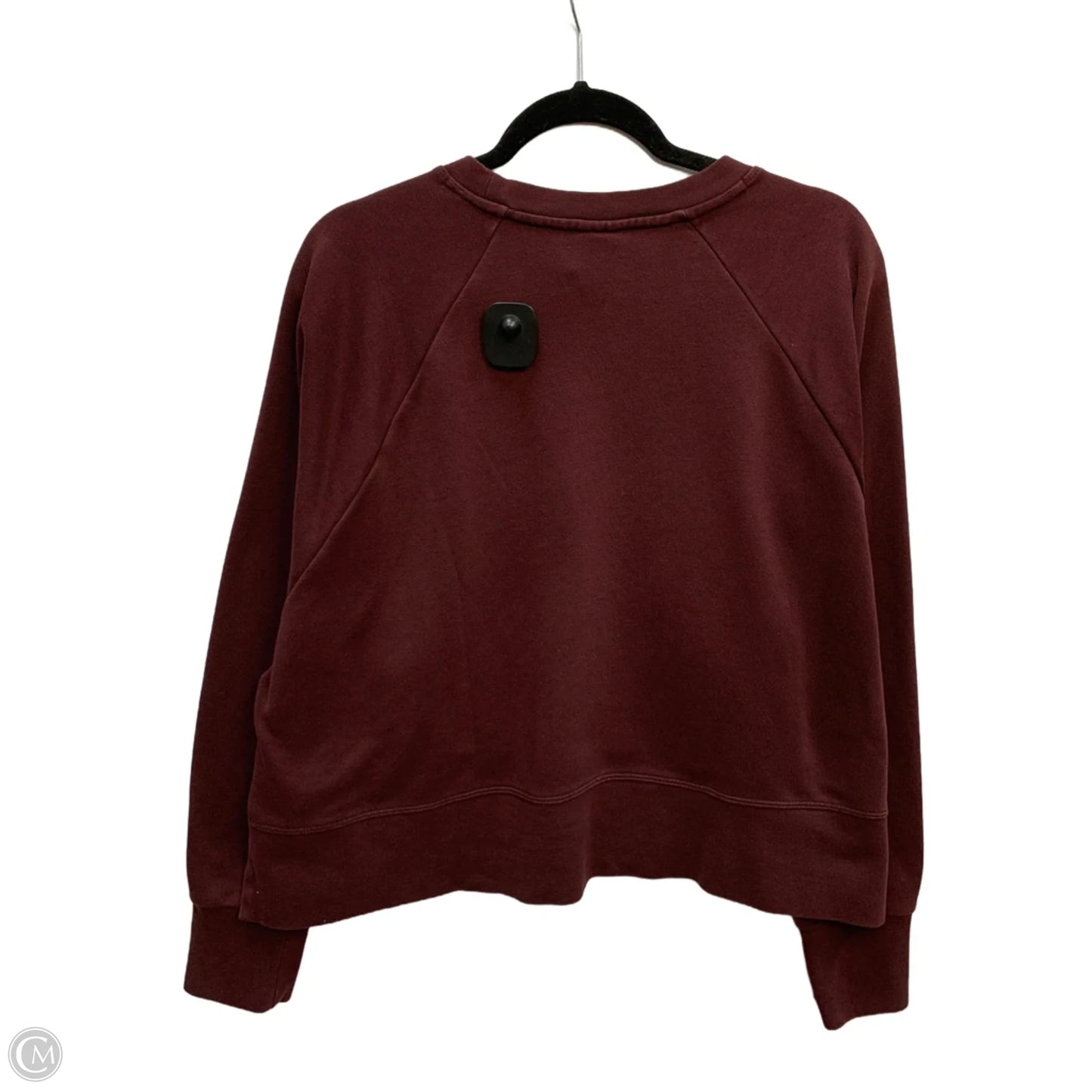Sweatshirt Crewneck By Nike In Maroon, Size: Xl