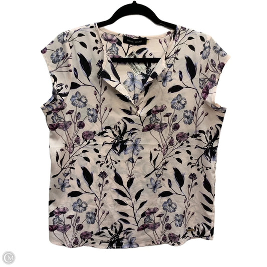 Blouse Short Sleeve By Ivanka Trump In Pink, Size: M