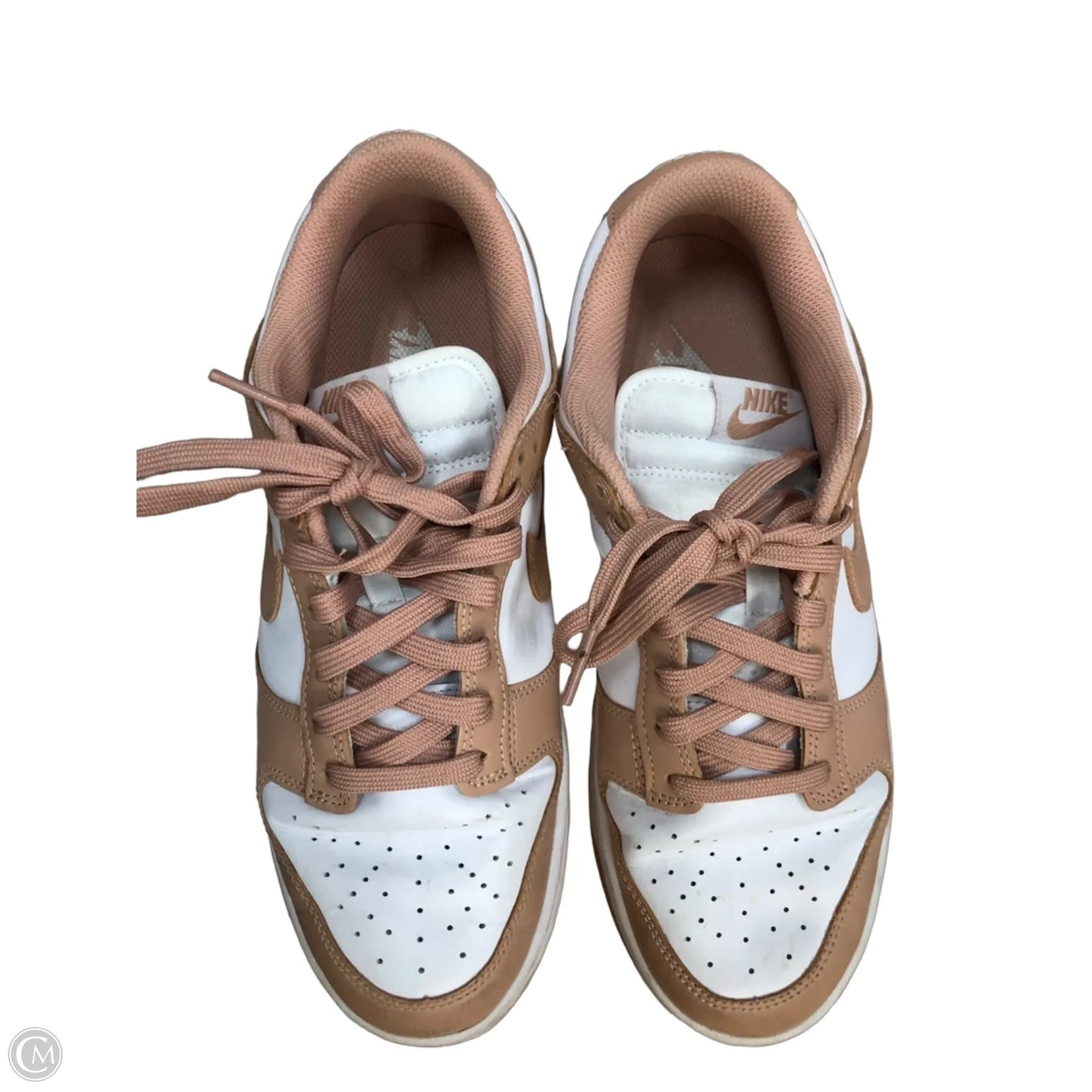 Shoes Sneakers By Nike In Pink & White, Size: 9.5
