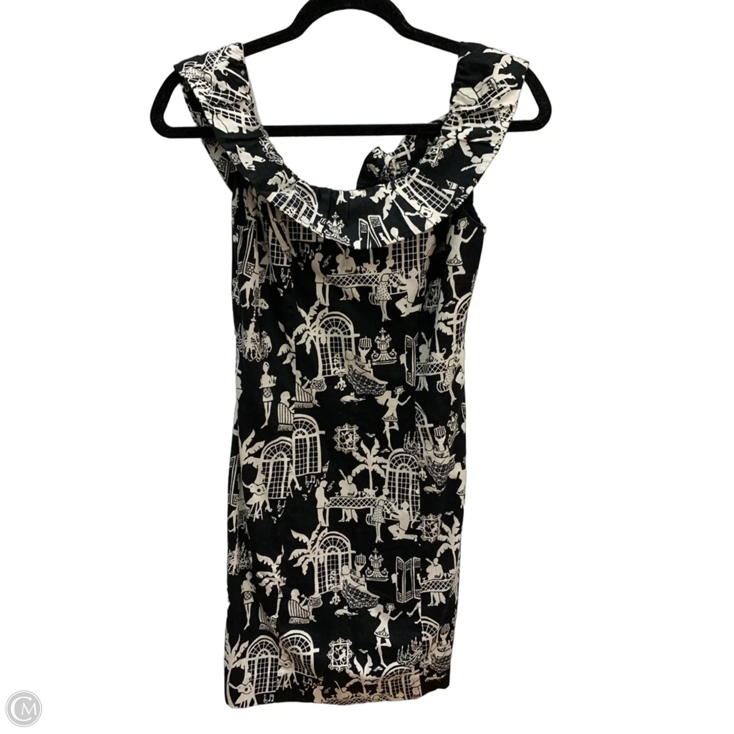 Dress Designer By Lilly Pulitzer In Black, Size: 0