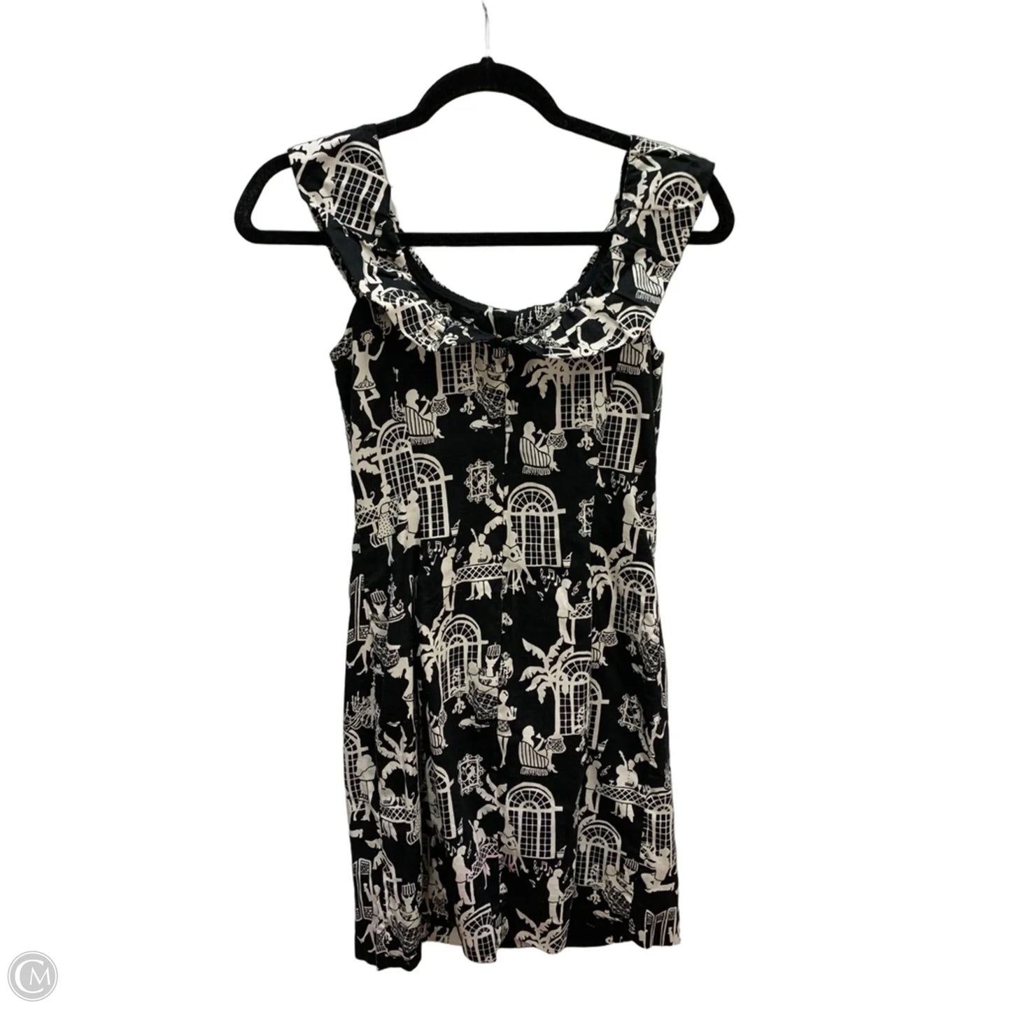 Dress Designer By Lilly Pulitzer In Black, Size: 0