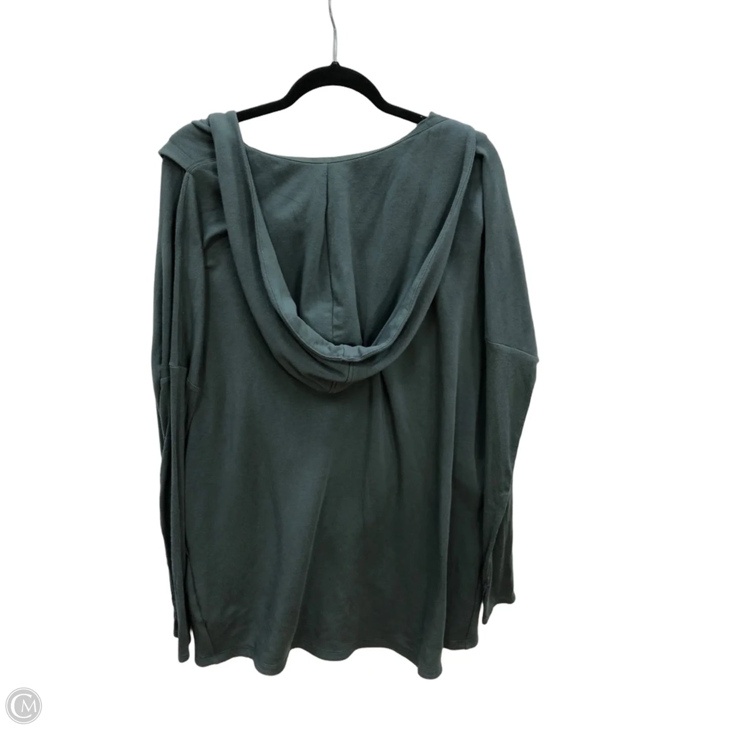 Sweatshirt Hoodie By Athleta In Green, Size: M