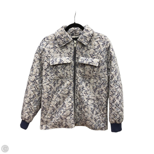 Coat Puffer & Quilted By Bagatelle In Floral Print, Size: Xs