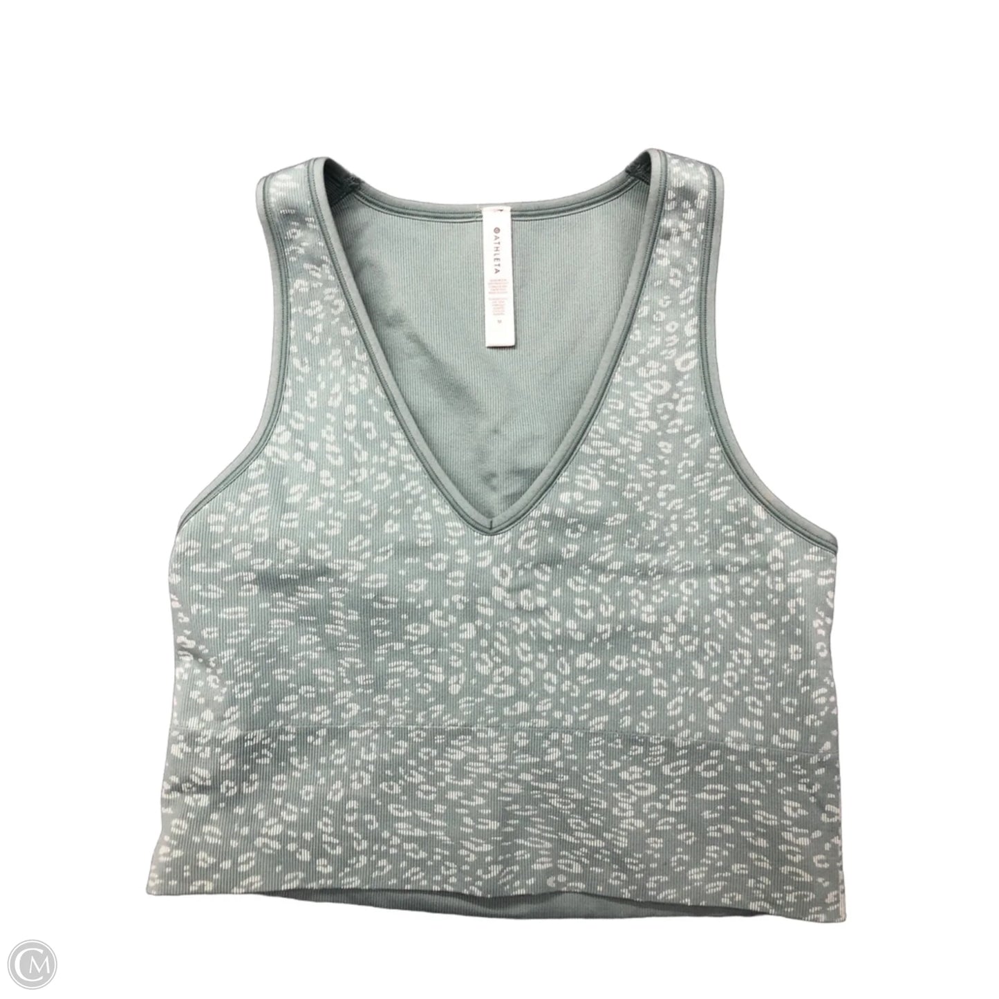 Athletic Bra By Athleta In Green, Size: M