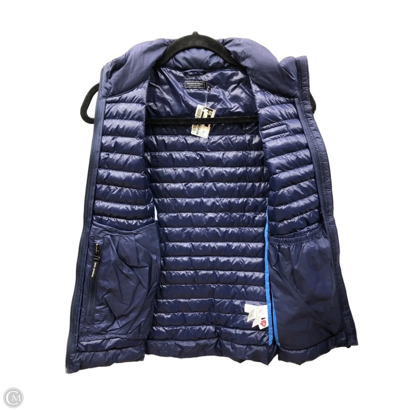 Vest Puffer & Quilted By Vineyard Vines In Blue, Size: Xs