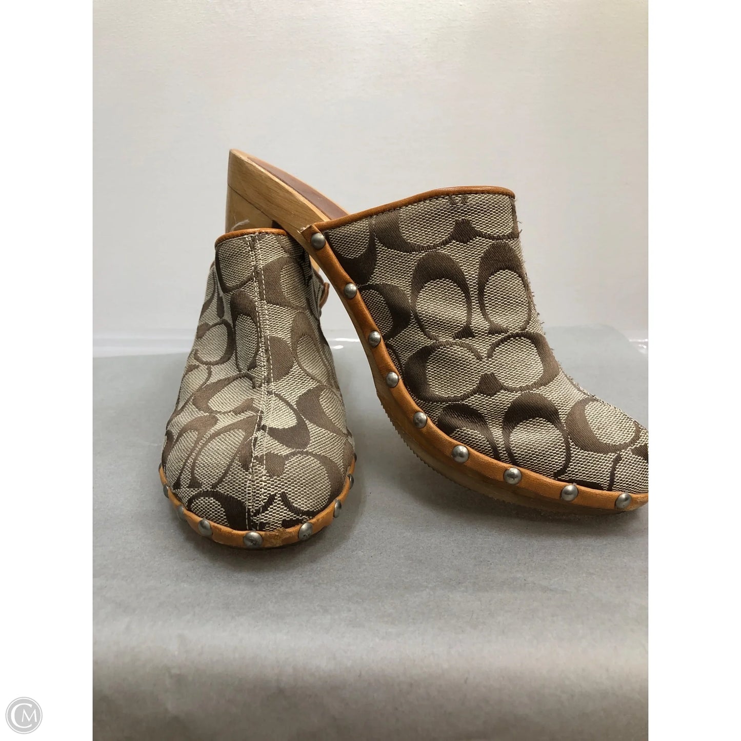 Shoes Designer By Coach In Brown, Size: 6