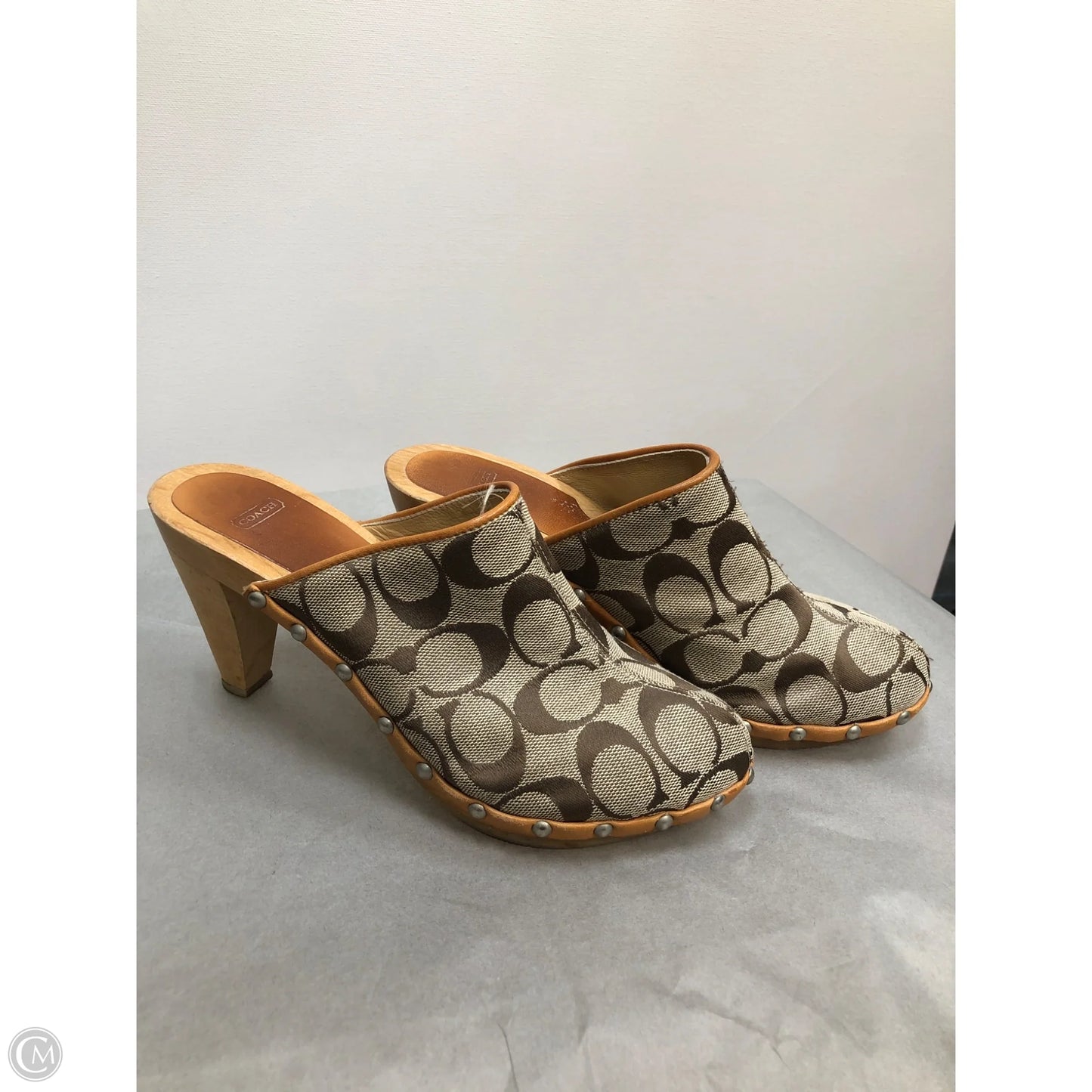 Shoes Designer By Coach In Brown, Size: 6