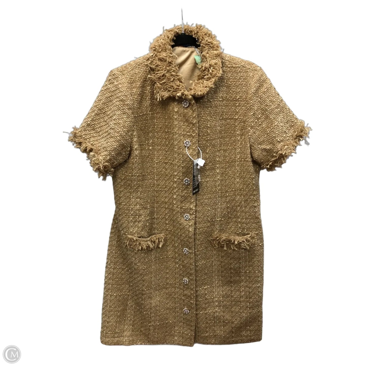 Dress Casual Short By Clothes Mentor In Brown, Size: Xl