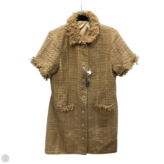 Dress Casual Short By Clothes Mentor In Brown, Size: Xl