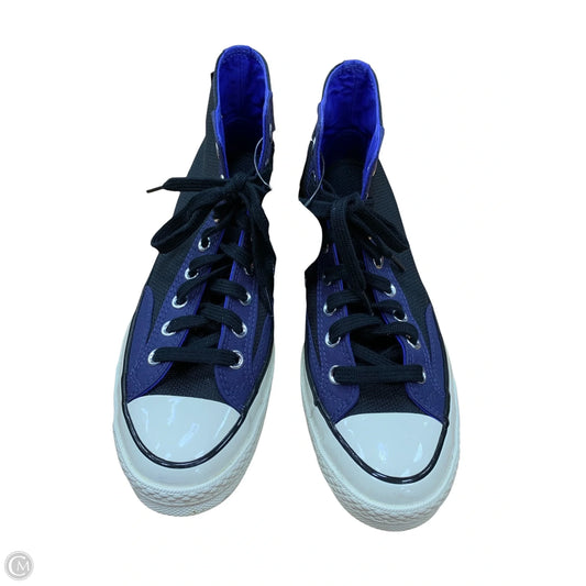 Shoes Sneakers By Converse In Black & Blue, Size: 9.5