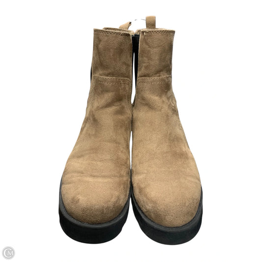 Boots Ankle Heels By Old Navy In Brown, Size: 6