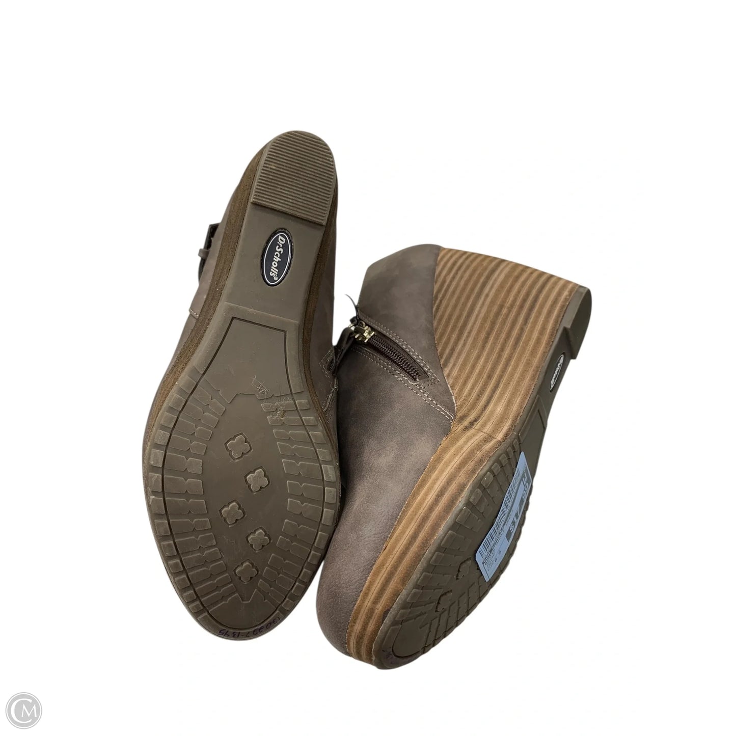 Boots Ankle Heels By Dr Scholls In Brown, Size: 8.5