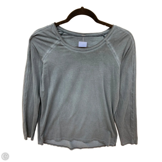 Athletic Top Long Sleeve Crewneck By Lululemon In Blue, Size: M