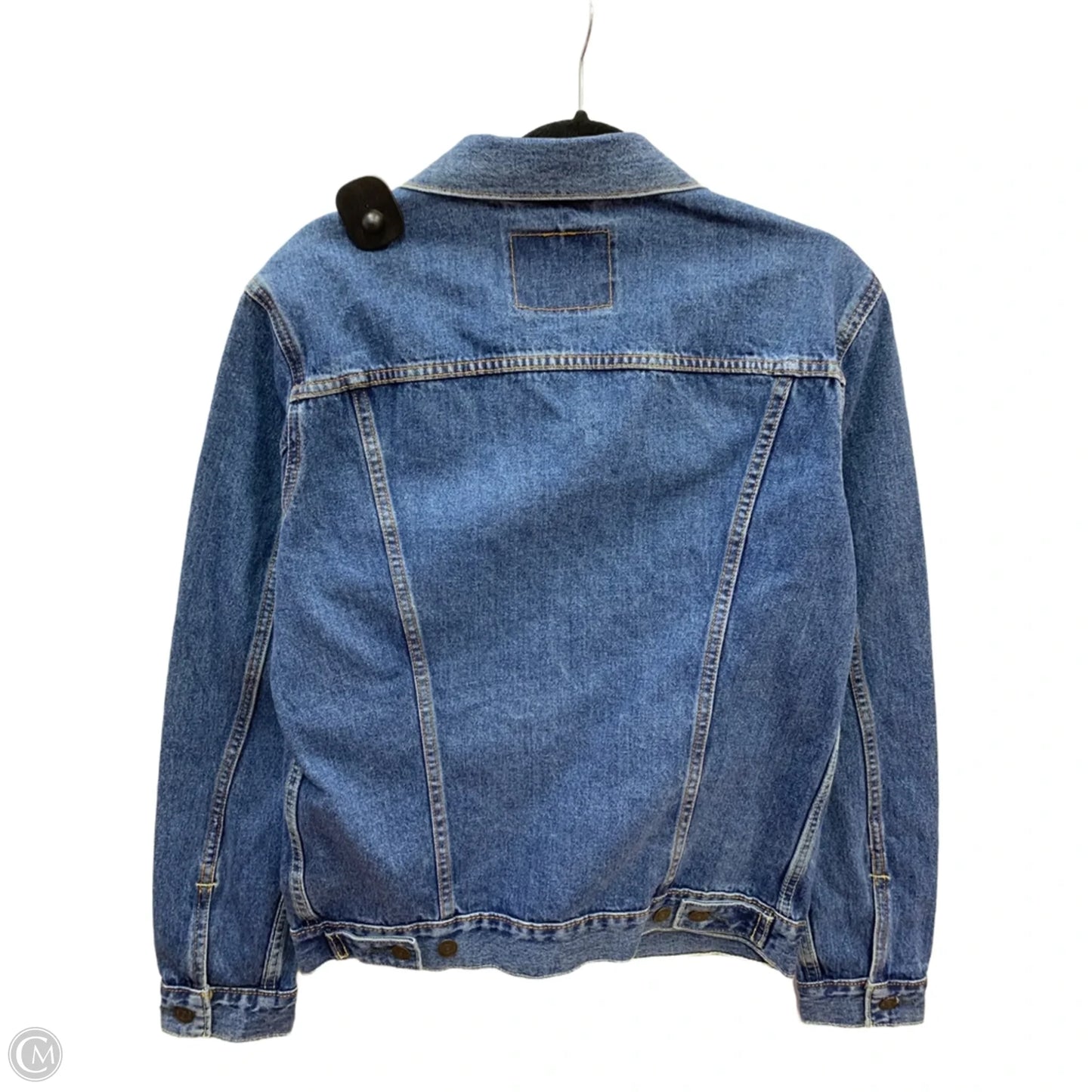 Jacket Denim By Levis In Blue Denim, Size: M