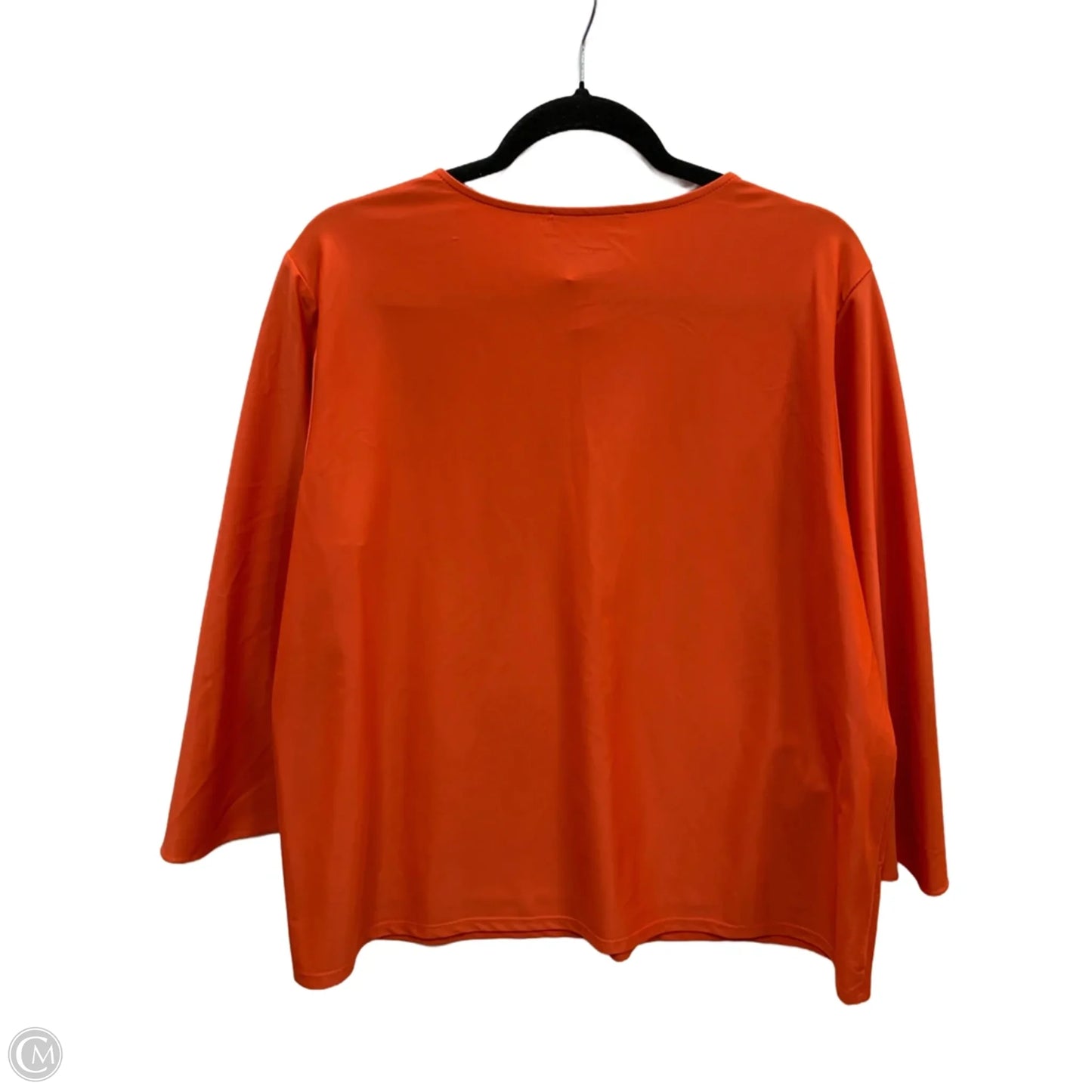 Top Long Sleeve By Jude Connally In Orange, Size: Xl