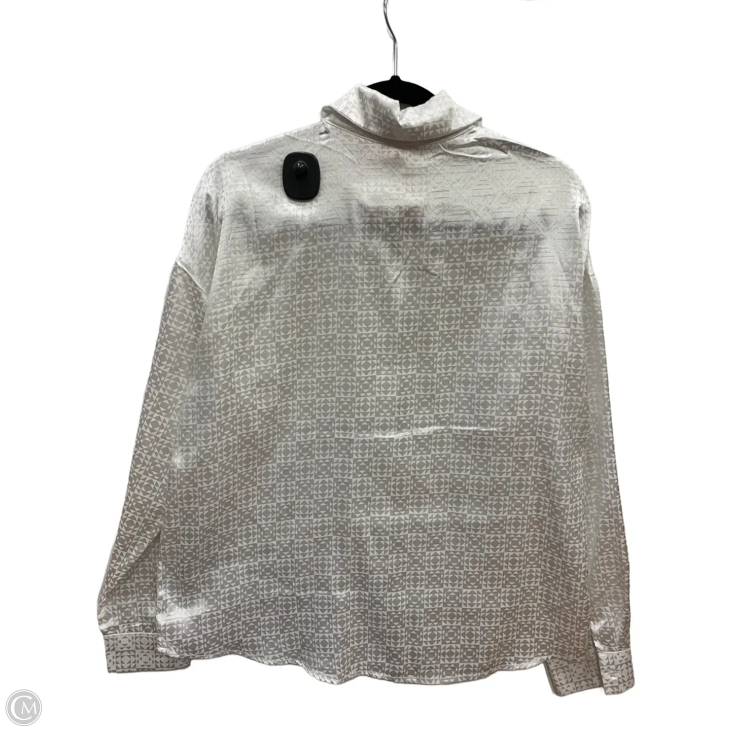 Top Long Sleeve By Willow & Root In White, Size: M