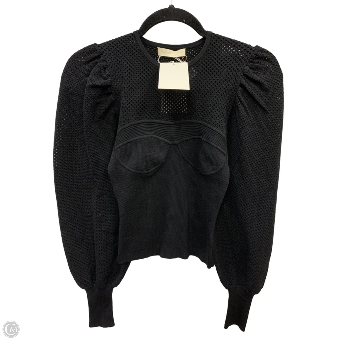 Top Long Sleeve By Ulla Johnson In Black, Size: S