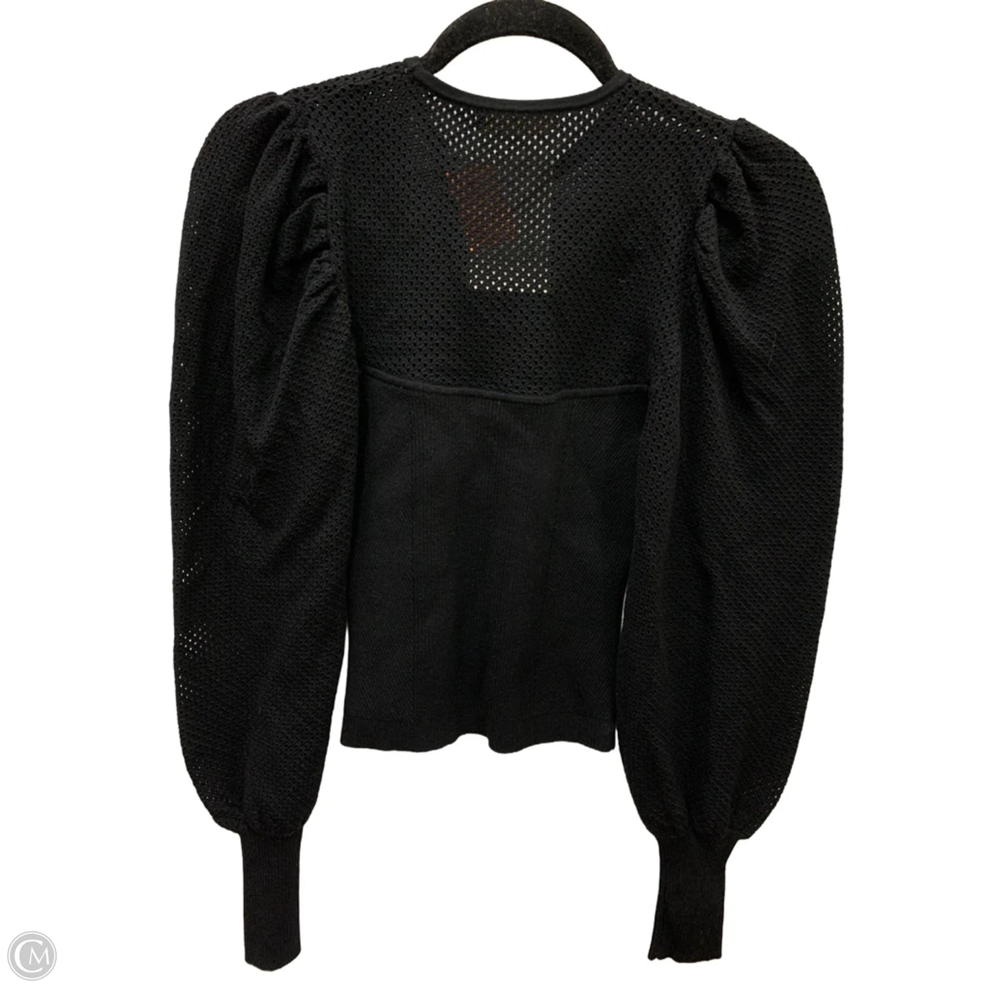 Top Long Sleeve By Ulla Johnson In Black, Size: S