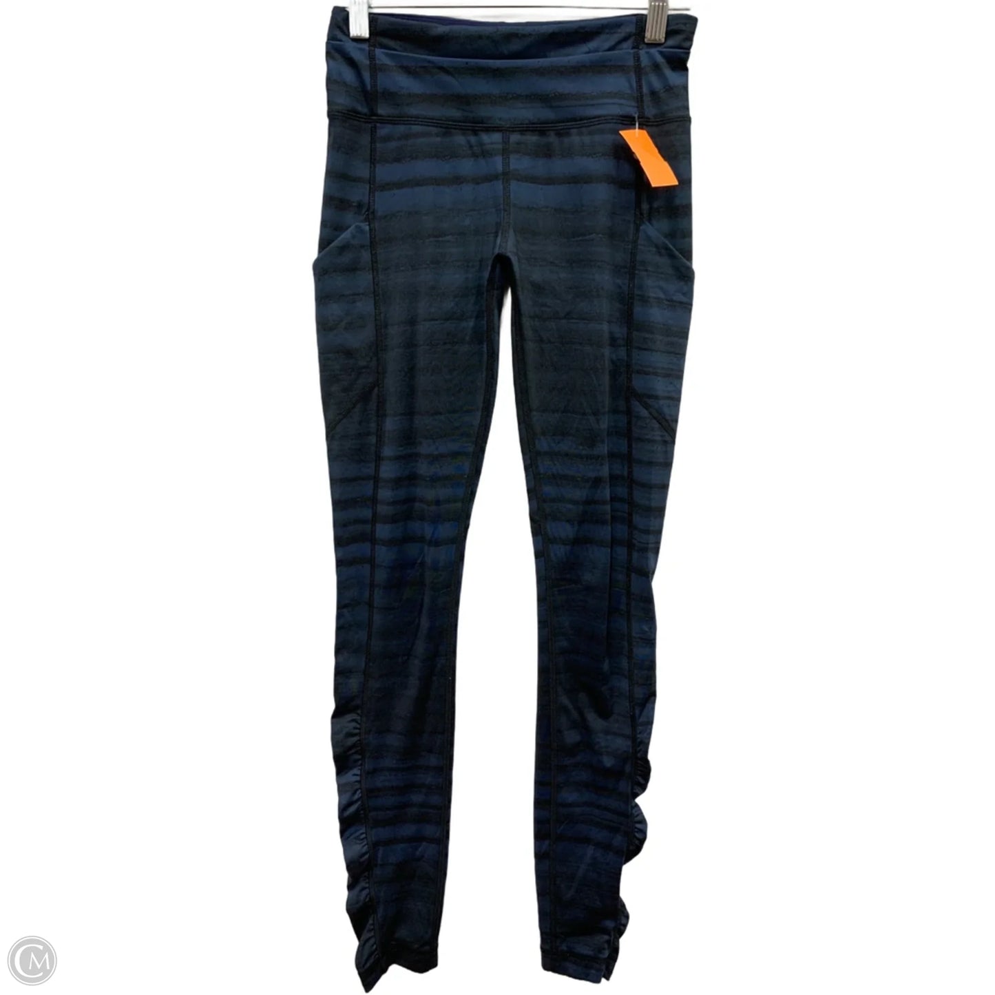 Athletic Leggings By Lululemon In Blue, Size: 4