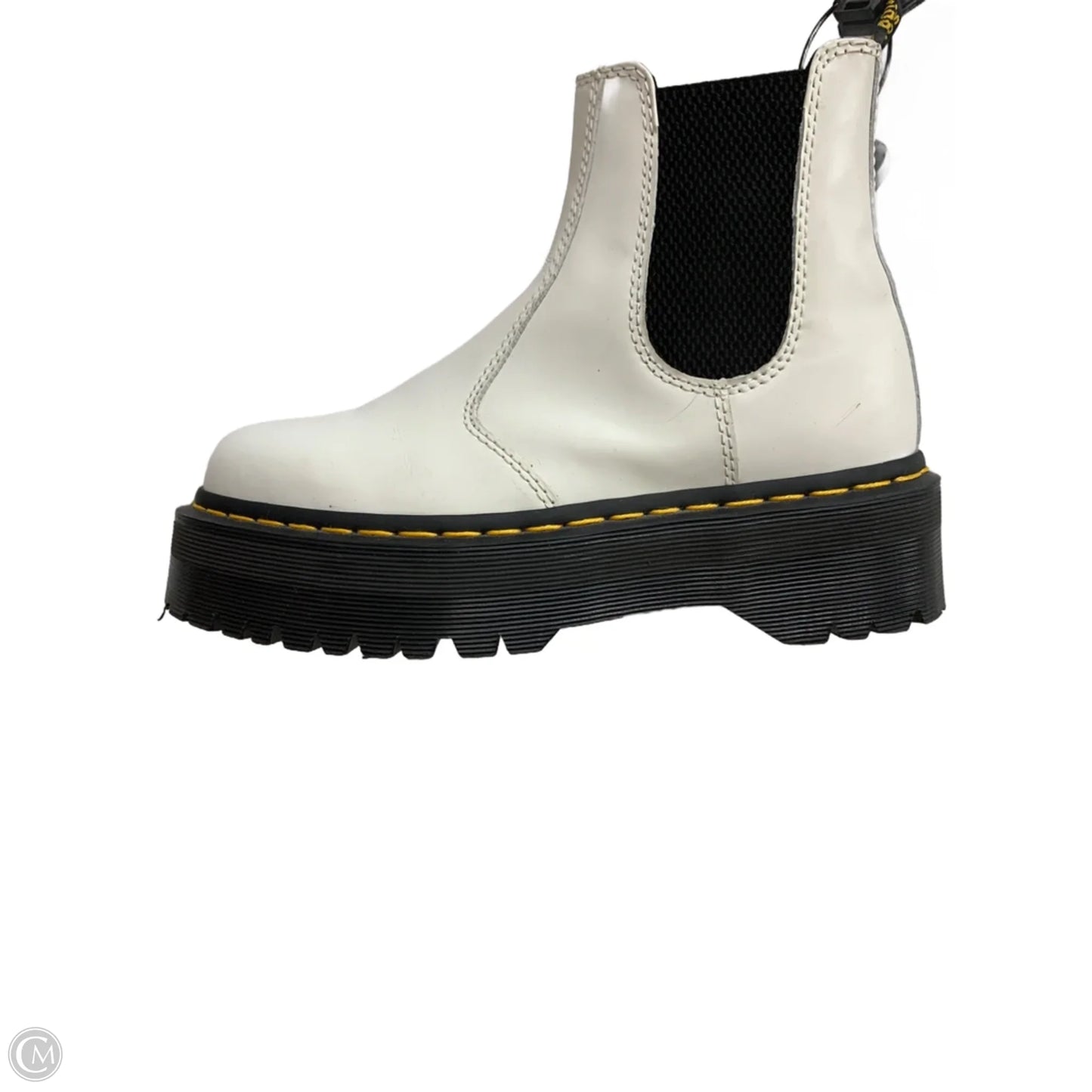 Boots Combat By Dr Martens In White, Size: 6.5