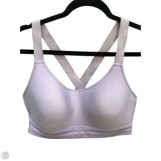 Athletic Bra By Under Armour In Purple, Size: L