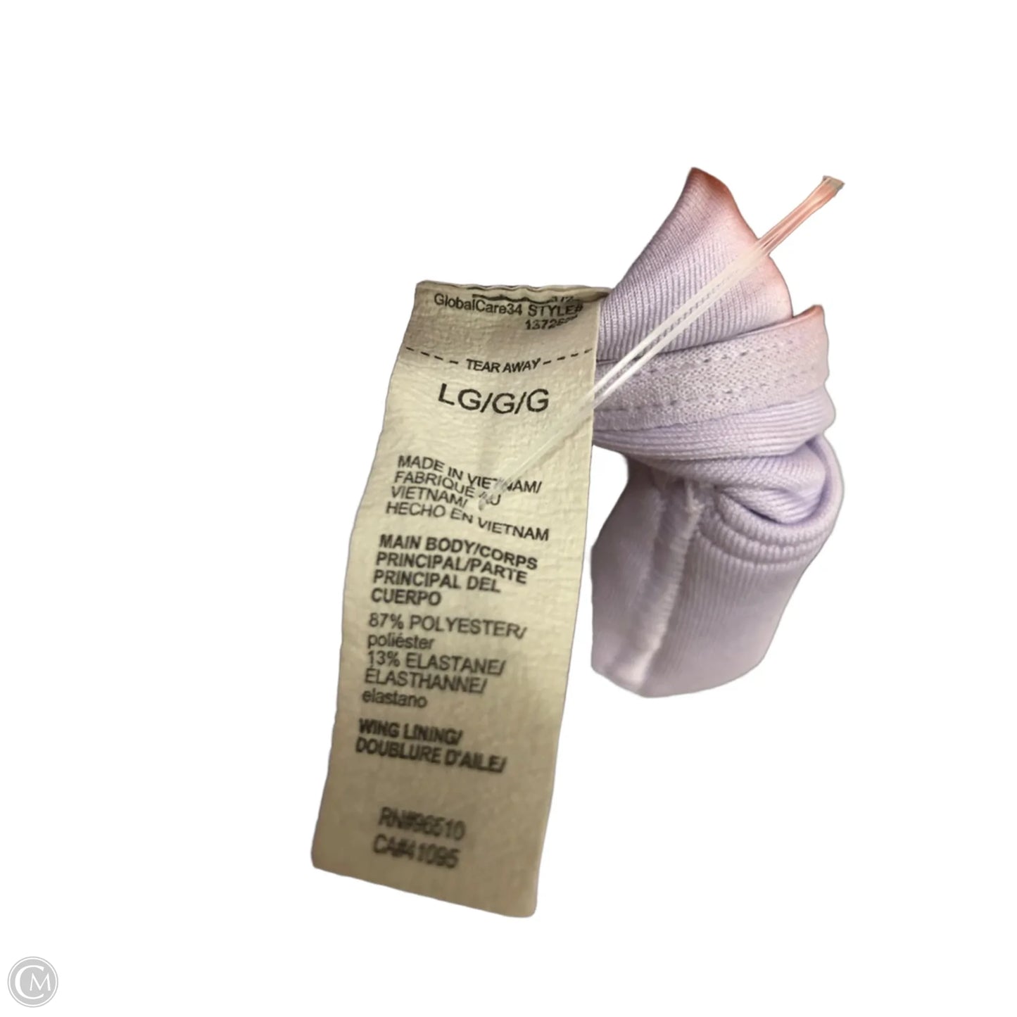 Athletic Bra By Under Armour In Purple, Size: L