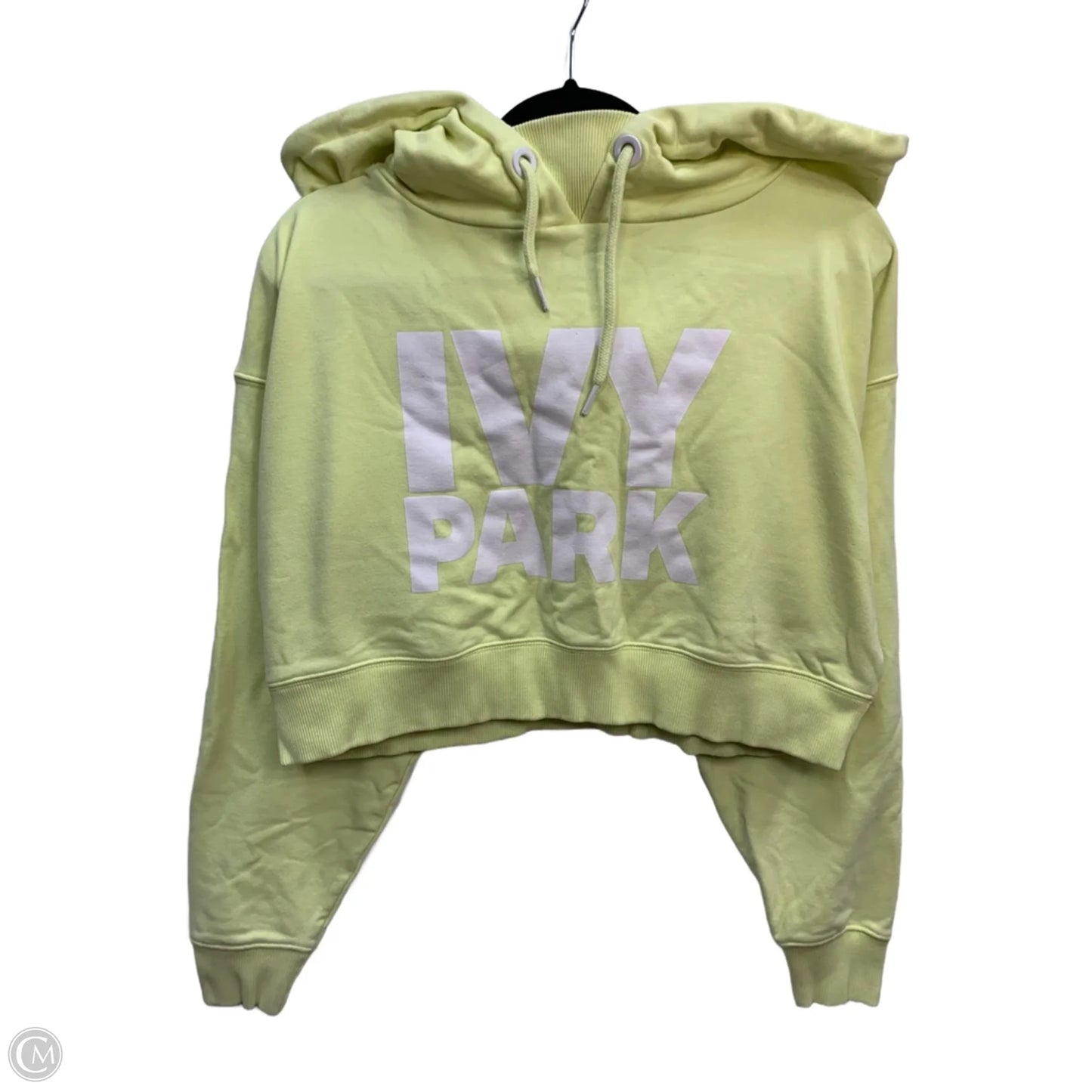 Athletic Sweatshirt Hoodie By Ivy Park In Green, Size: M
