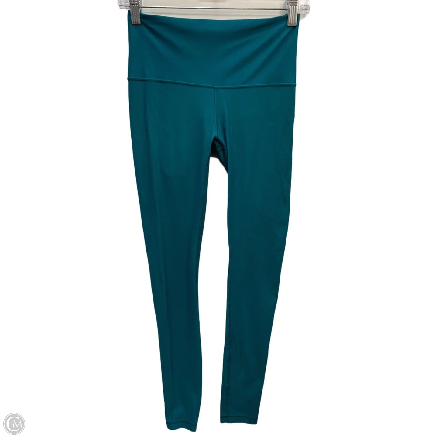 Athletic Leggings By Lululemon In Aqua, Size: 6