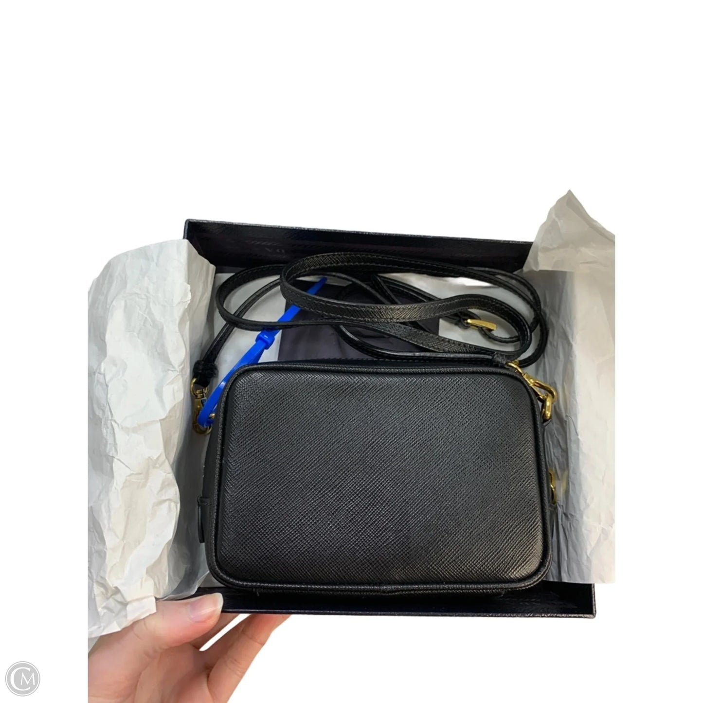 Crossbody Luxury Designer By Prada, Size: Small