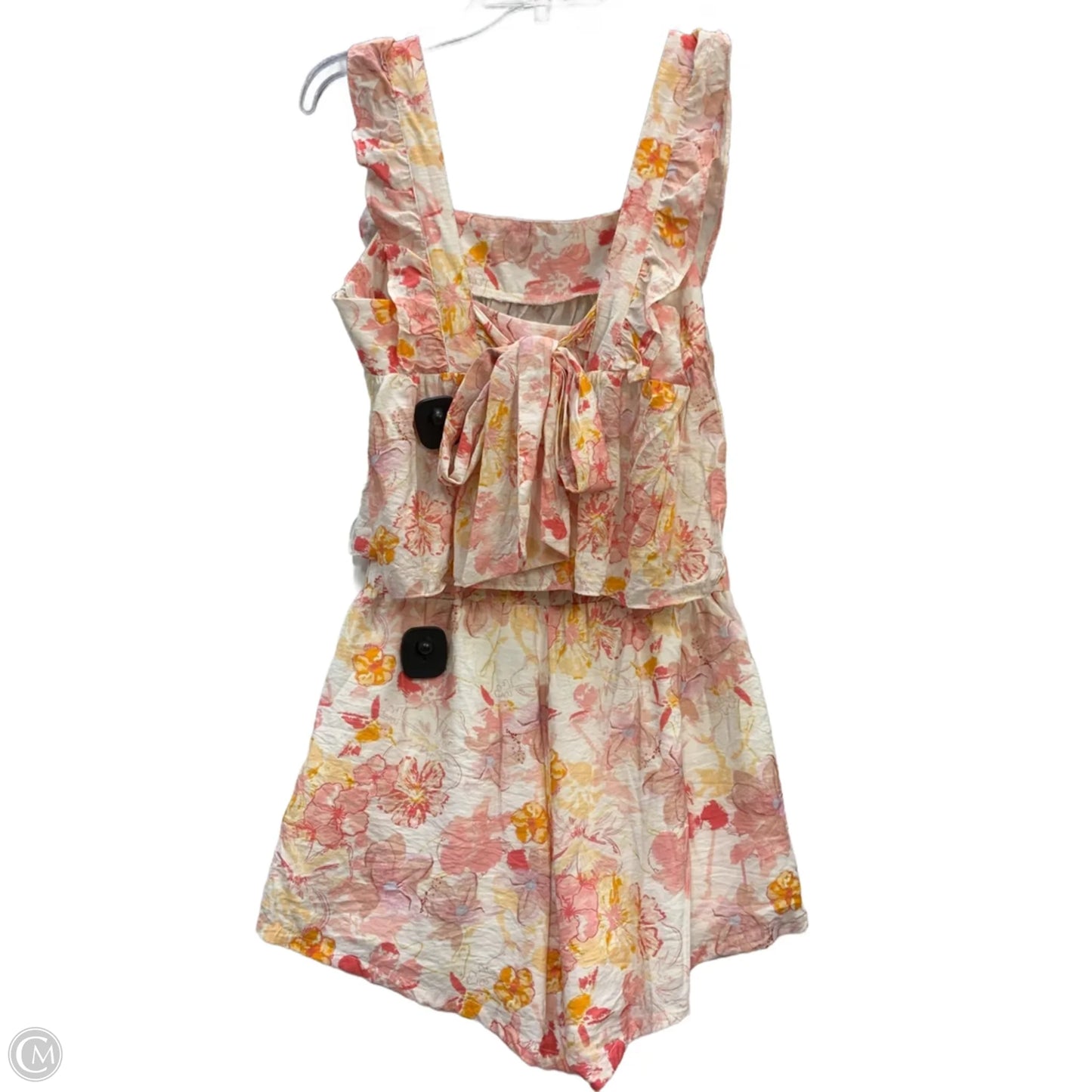 Shorts Set By Pink Lily In Floral Print, Size: M