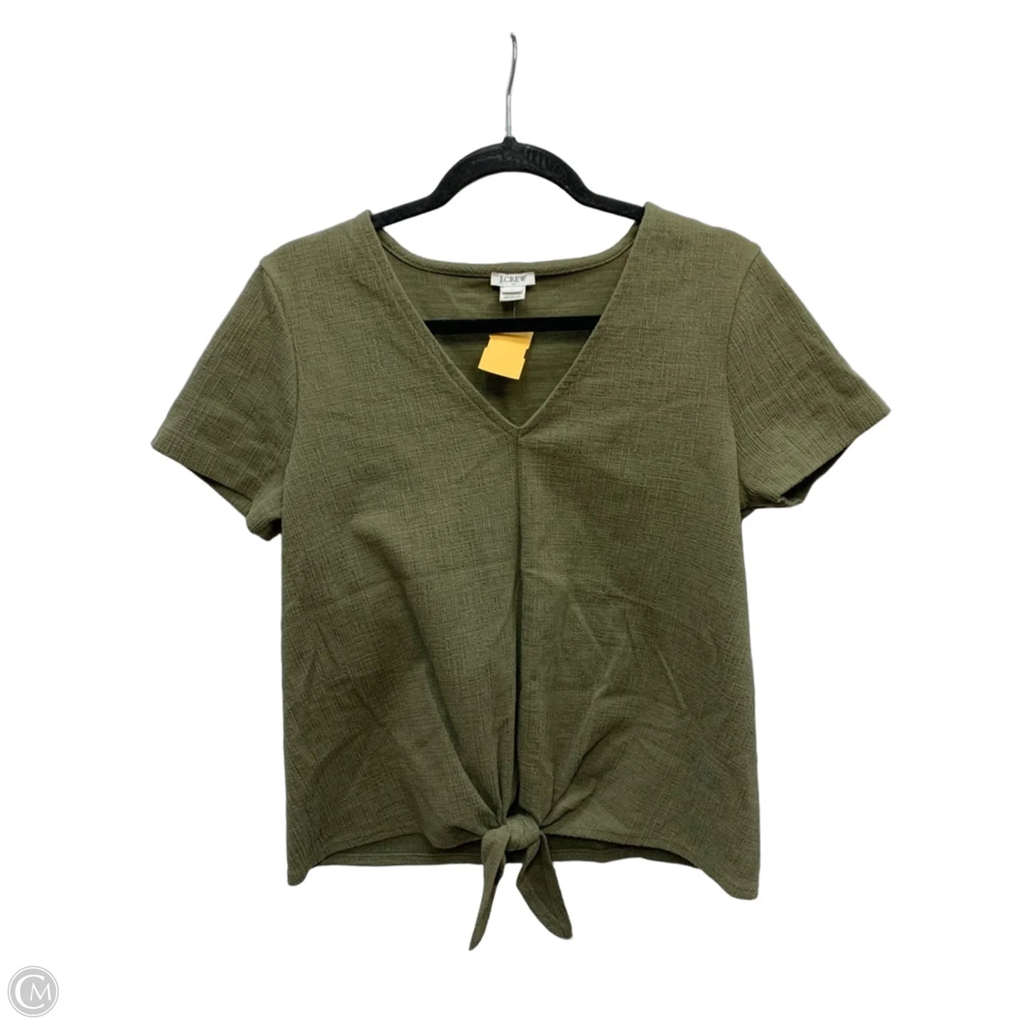 Top Short Sleeve By J. Crew In Green, Size: M