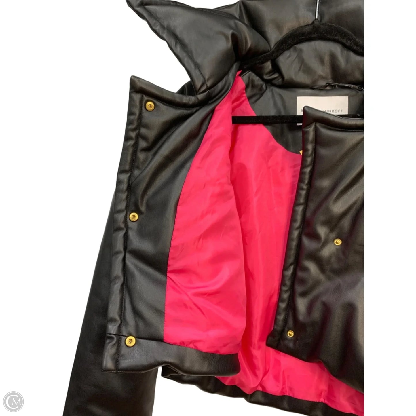 Jacket Designer By Rebecca Minkoff In Black, Size: M