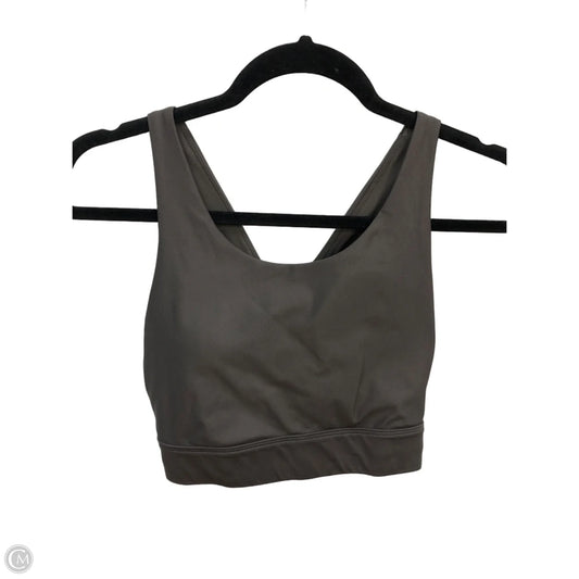 Athletic Bra By Fabletics In Grey, Size: L