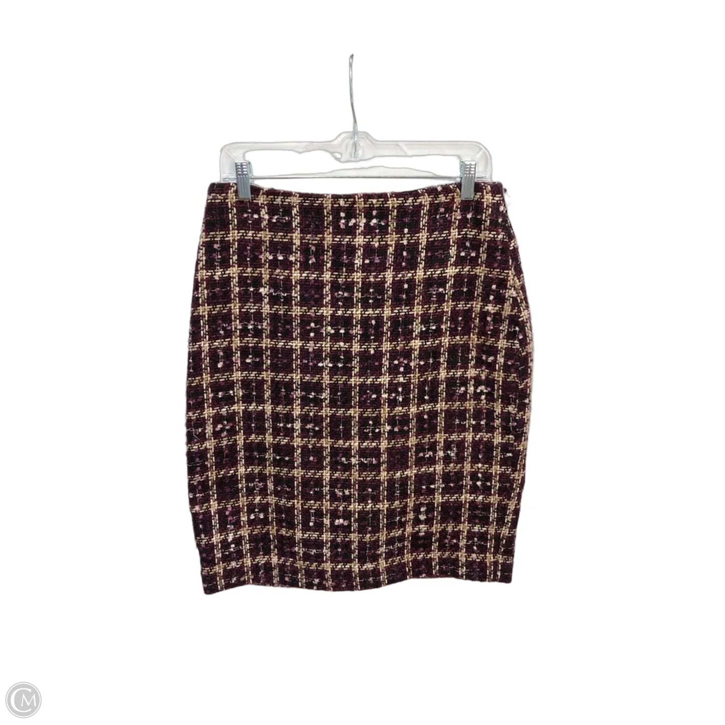 Skirt Designer By Karl Lagerfeld In Purple, Size: 8