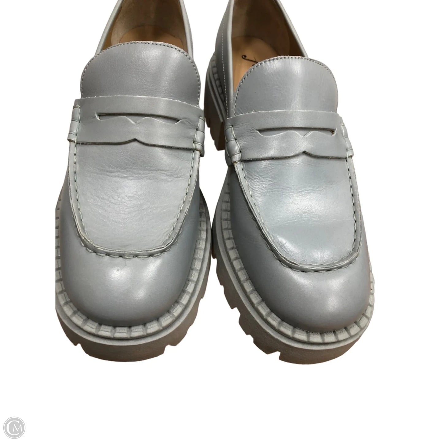 Shoes Heels Platform By Free People In Grey, Size: 9