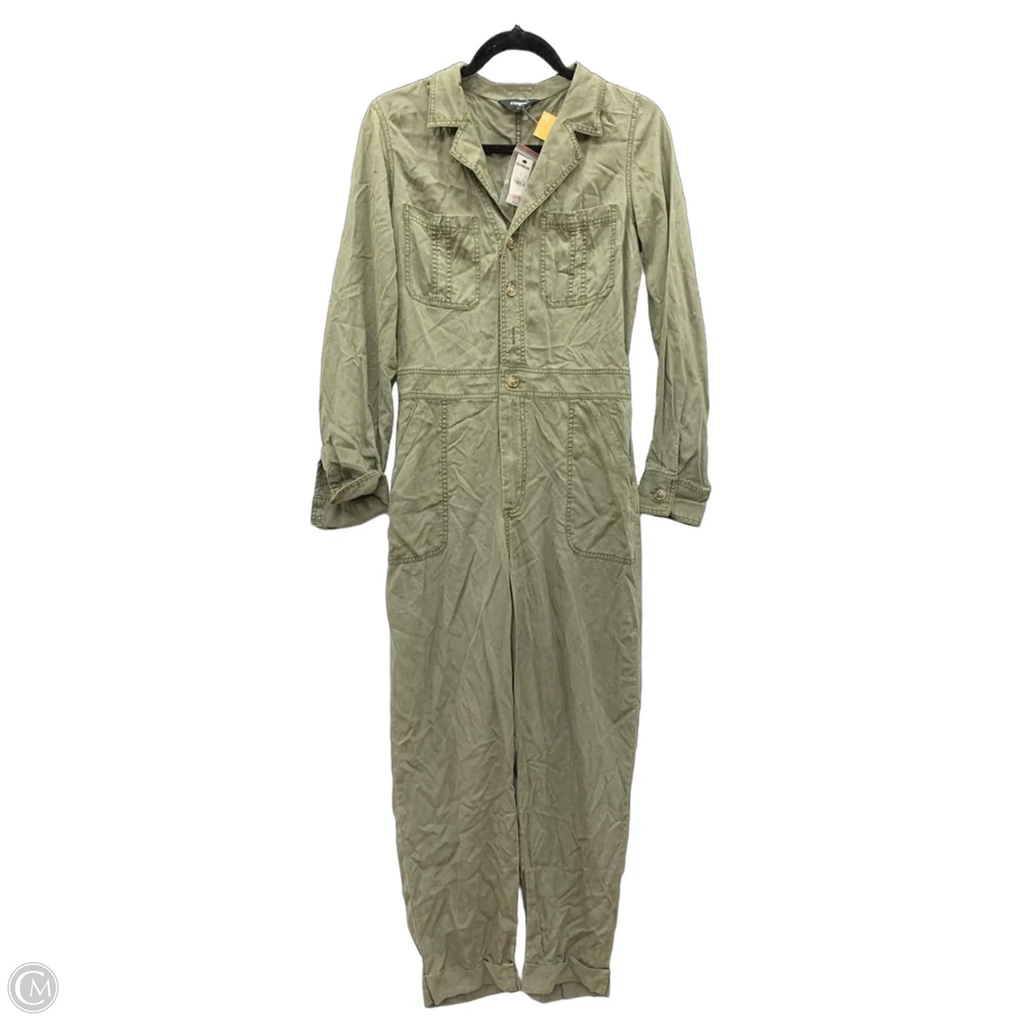 Jumpsuit By Express In Green, Size: S