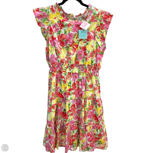 Dress Casual Midi By Hayden La In Floral Print, Size: L