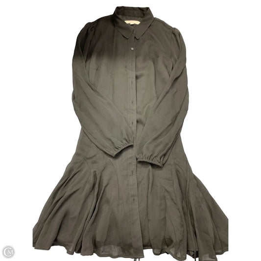 Dress Casual Midi By Loft In Black, Size: S