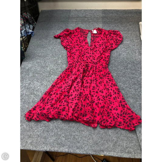Dress Casual Short By Blue Rain In Blue & Pink, Size: Xxs