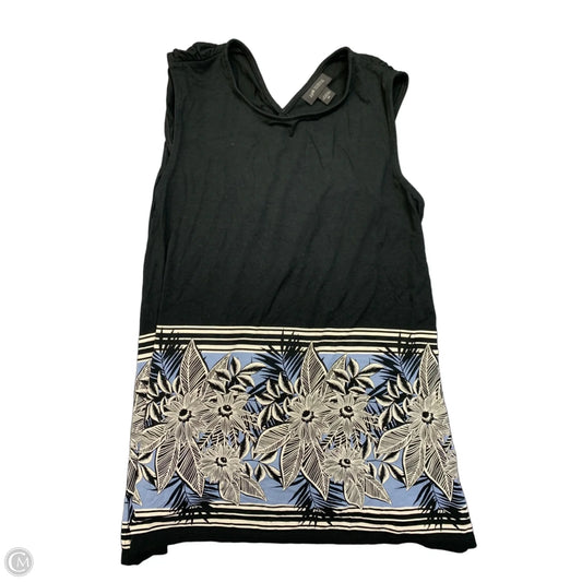 Tank Top By J. Jill In Black & Blue, Size: Xs