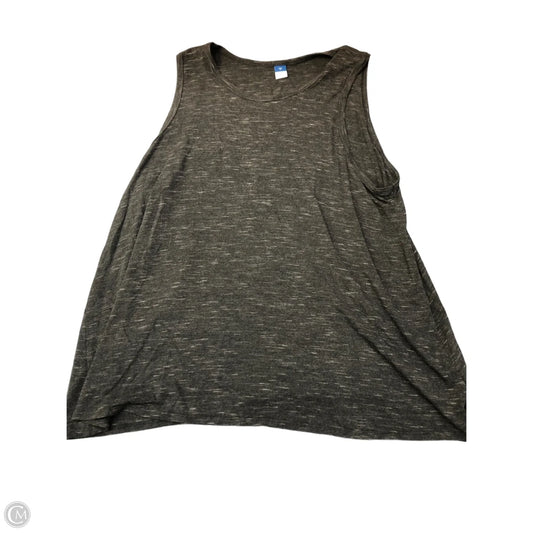 Tank Top By Old Navy In Black & Grey, Size: Xl