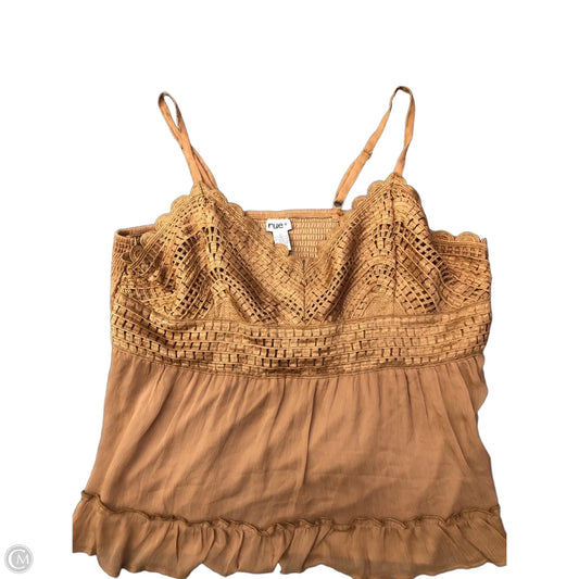 Tank Top By Rue 21 In Brown, Size: 3x