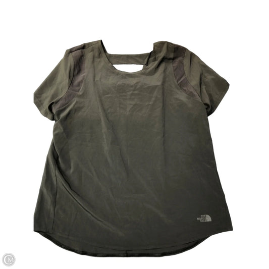 Athletic Top Short Sleeve By The North Face In Black, Size: Xl