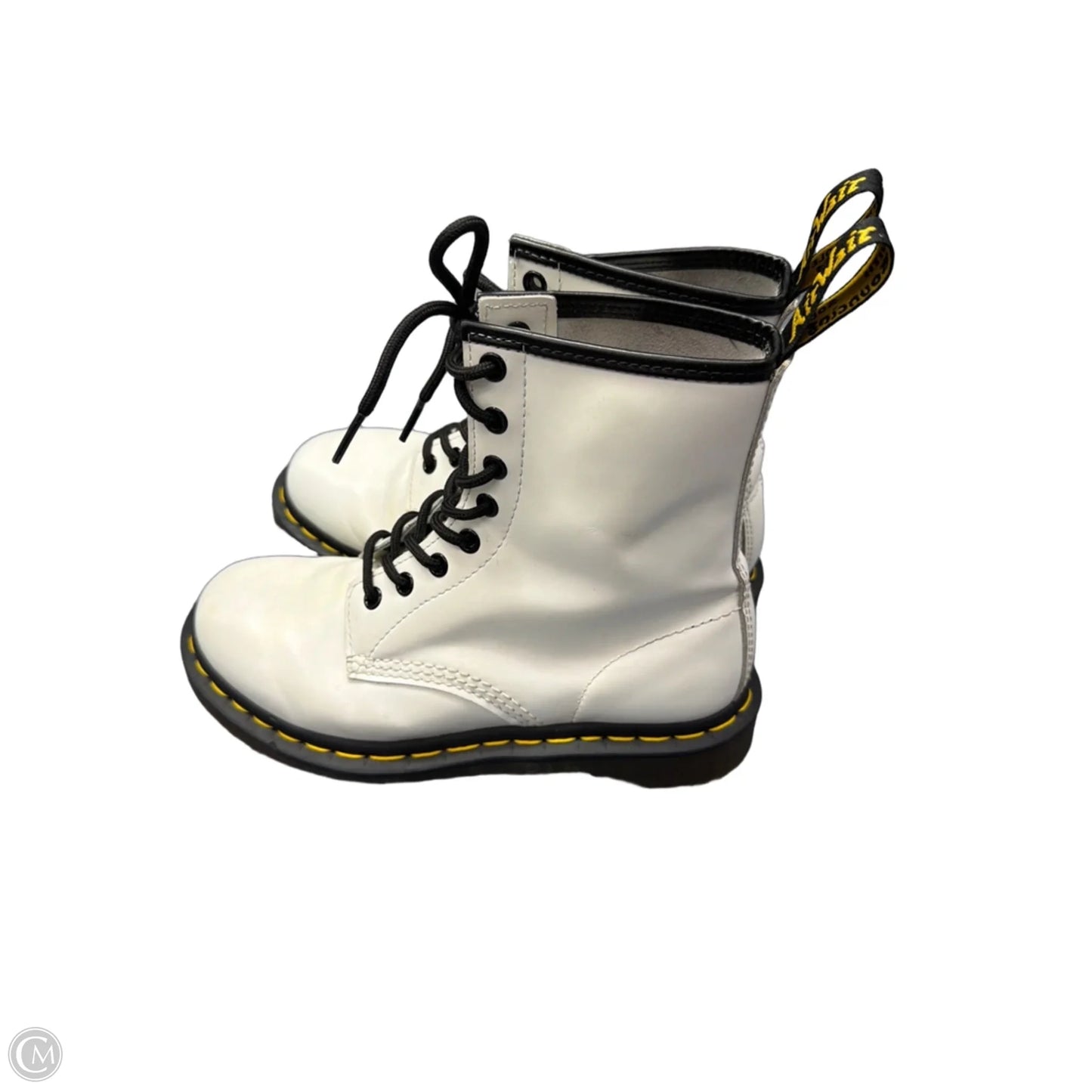 Boots Designer By Dr Martens In White, Size: 7