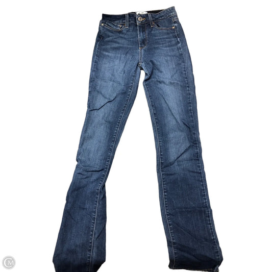 Jeans Straight By Paige In Blue Denim, Size: 0