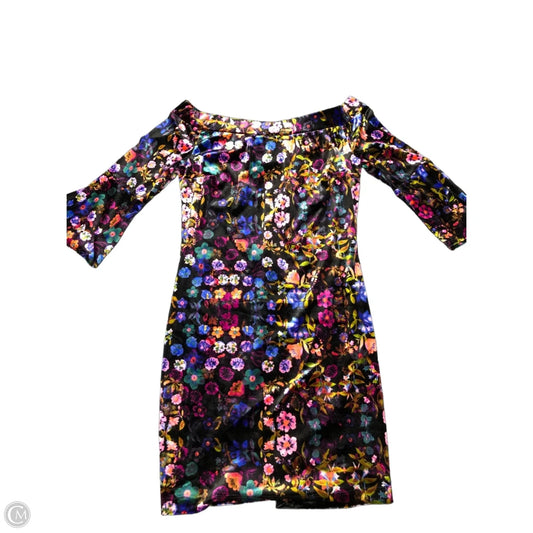 Dress Party Short By Emerald Sundae In Floral Print, Size: M