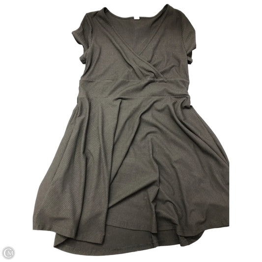 Dress Casual Midi By Shein In Black, Size: Xl