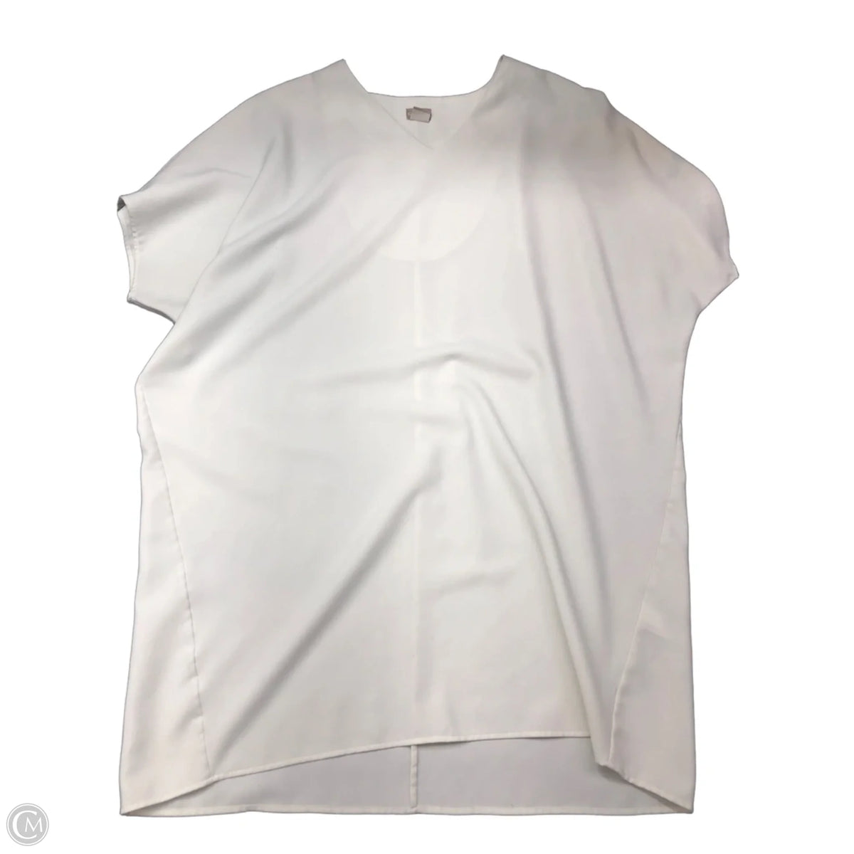 Top Short Sleeve Basic By Chicos In White, Size: 12