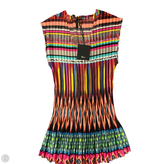 Top Short Sleeve By Milano In Multi-colored, Size: S